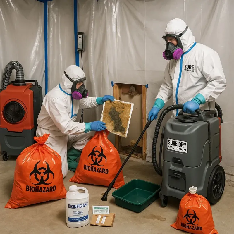 Contaminated Water Handling Protocols process in Placentia, CA